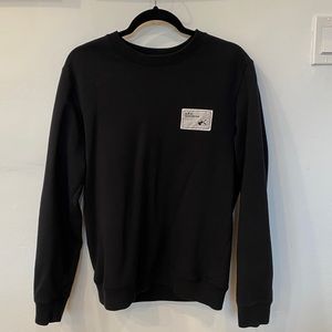 APC black sweatshirt, size L